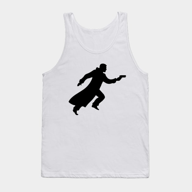 Blade Runner Silhouette Tank Top by deanbeckton